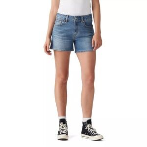 Levi's Women's A-Line Shorts No You Didn’t Medium Wash 34